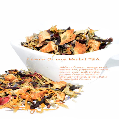 Lemon Orange Herbal TEA Loose Tea